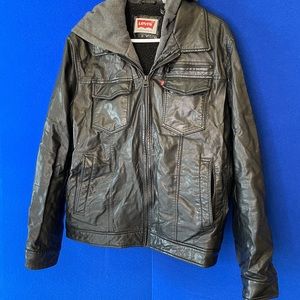 Levi’s Faux Leather Jacket w/Lining